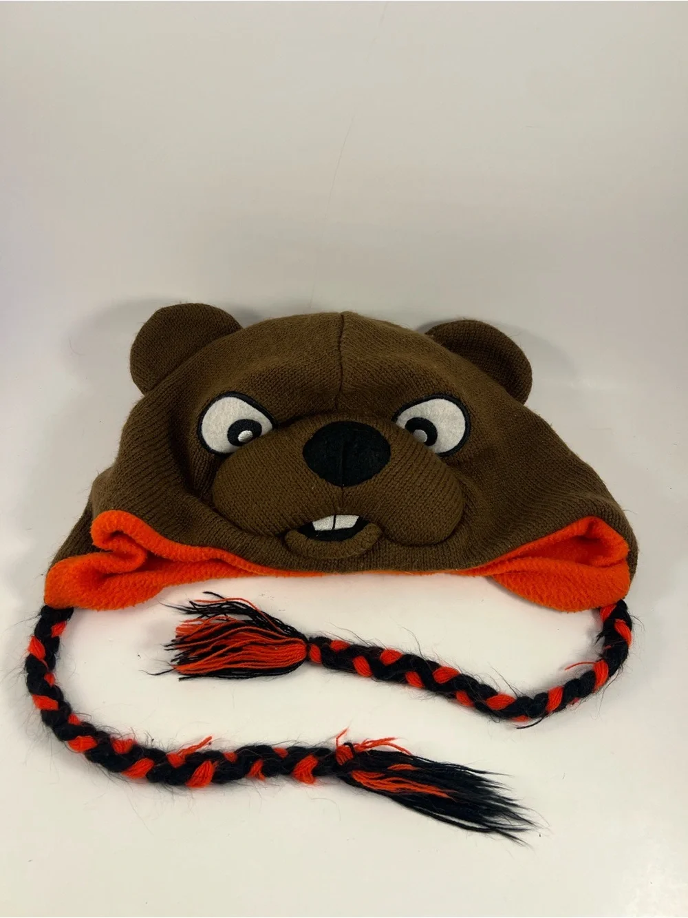 Zoozatz OSU Oregon State University Benny Beaver Plush Hat Kids/Adult